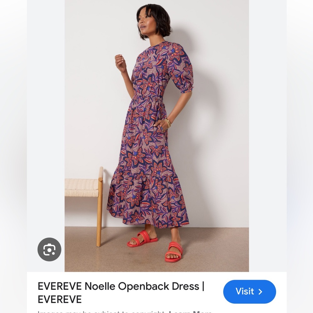 Evereve Noelle Open Back Dress